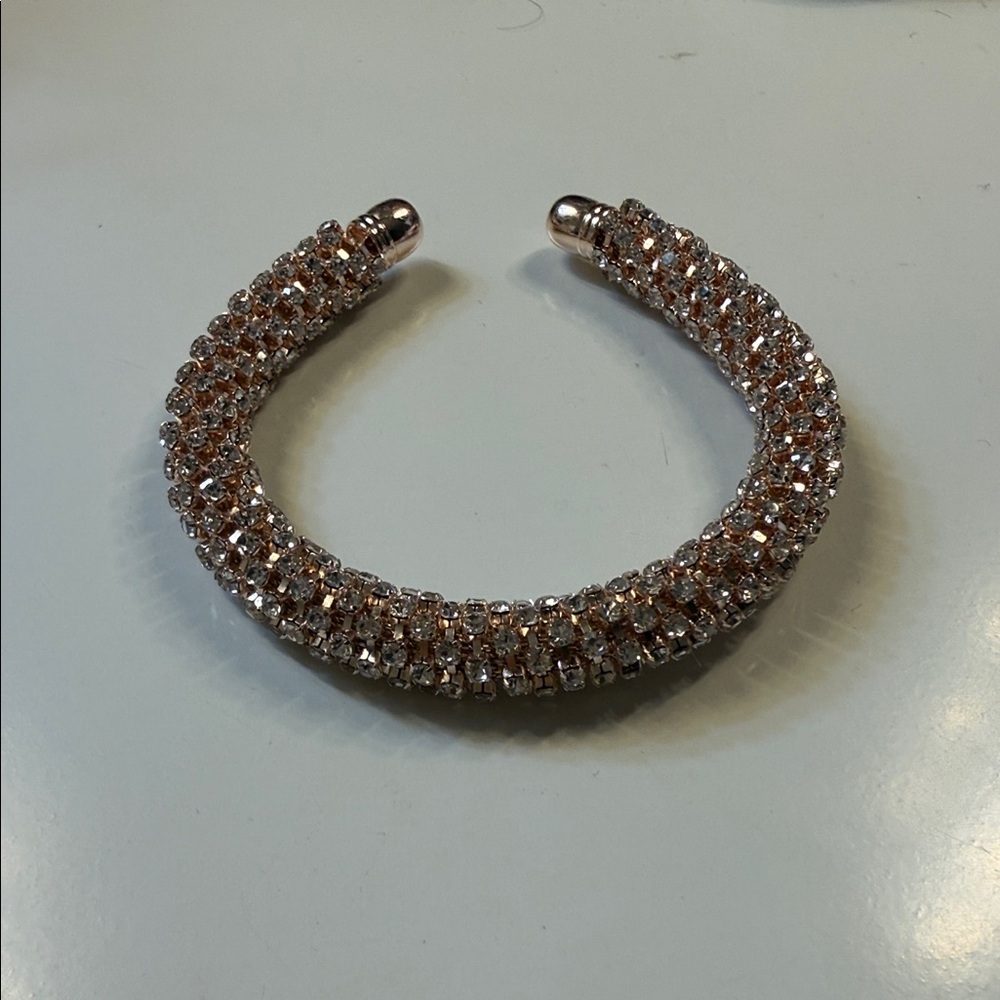 Sparkling Rhinestone Bracelet - Picture 2 of 2